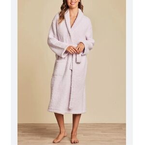 Barefoot Dreams CozyChic Adult Robe Pale Pink 2